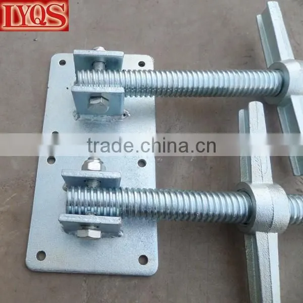 Adjustable Solid Steel Swivel Base Jacks for Tilt-up Support