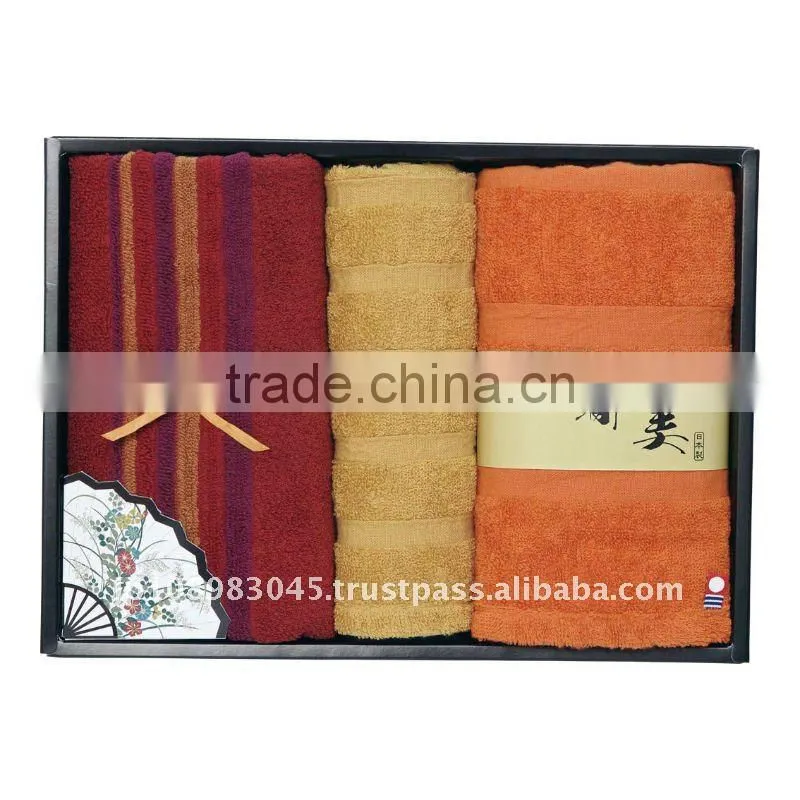 Imabari Towel made in Japan Gift towel set Japan Towel for Wholesale