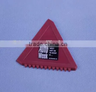 China Ningbo promotional plastic pp triangular scraper