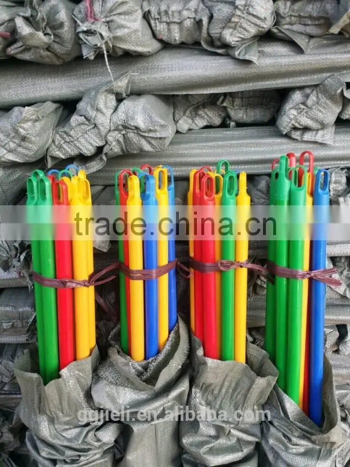wholesale pvc coated wooden broom handle