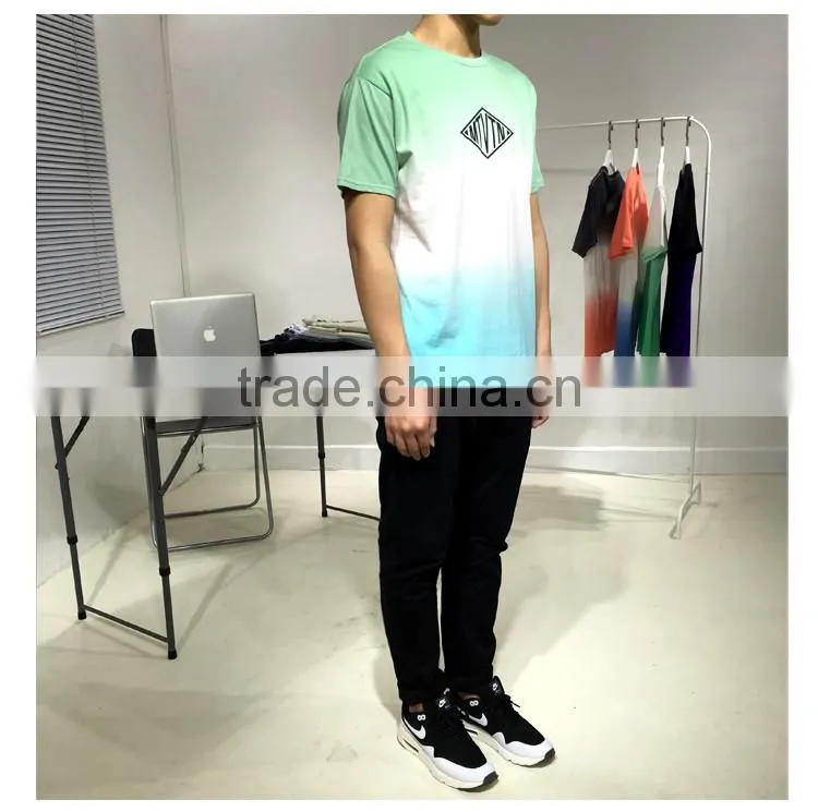 Men Dip Dye T-shirt ,tie dye T-shirt,