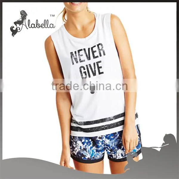 New items 2016 Plain Women Loose Tank Tops