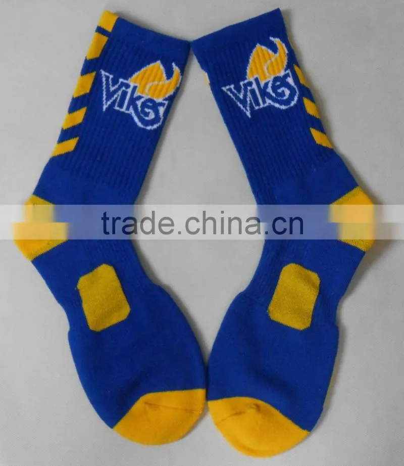 terry sports basketball socks men