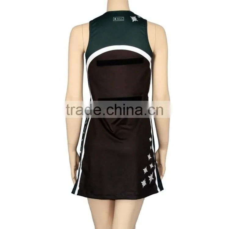 China Factory ladies netball jerseys popular netball bodysuits netball dress uniform