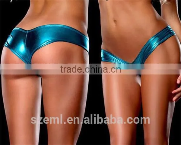 European wholesale Mature ladies sexy hot patent leather pants sexy leather lingerie