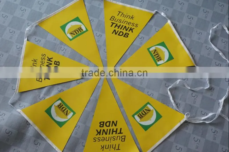 outdoor bunting flags