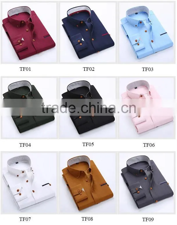 Yiwu factory competitive price customise decent formal men's busniess shirt