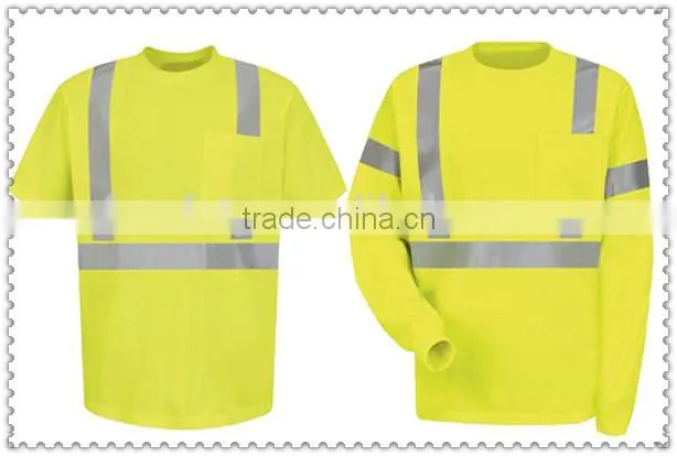 High Visibility Clothing Reflective Uniform Shirt