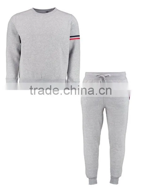 2016 Custom men gym tracksuit high quality tracksuits for men logo oem tracksuits for men sportswear