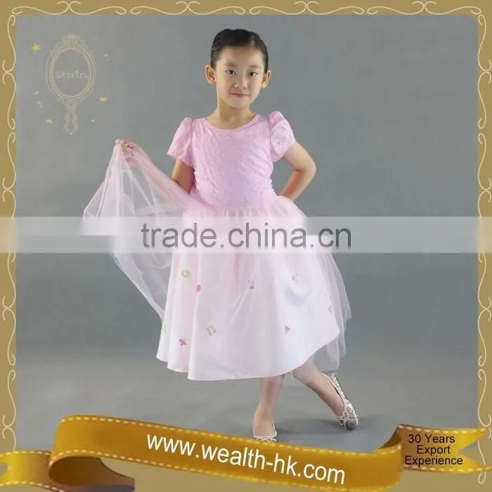Lovely Summer Girls Flower Princess Party Dresses