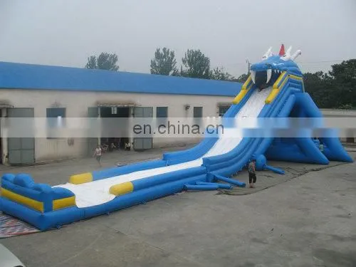 Hippo inflatable water slides with pool for party and events,cheap inflatable slide with prices