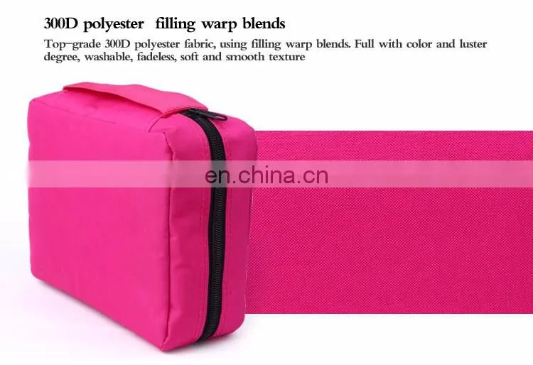 Multi-function hanging travel wash cosmetic toiletry bag