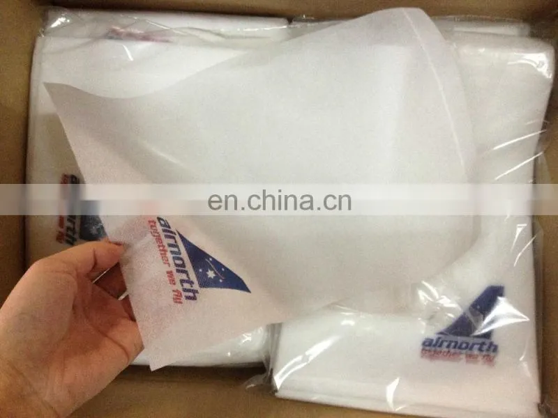 free sample printing airline seat headrest cover