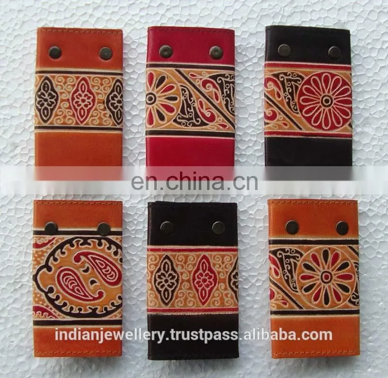 Genuine leather key wallets manufacturer and exporter