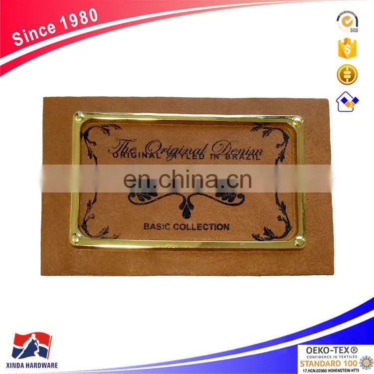 leather patches, leather labels with customized jeans leather patch labels