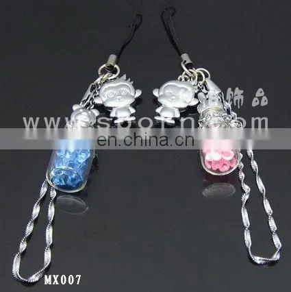 Silicone mobile phone chain most popular for young