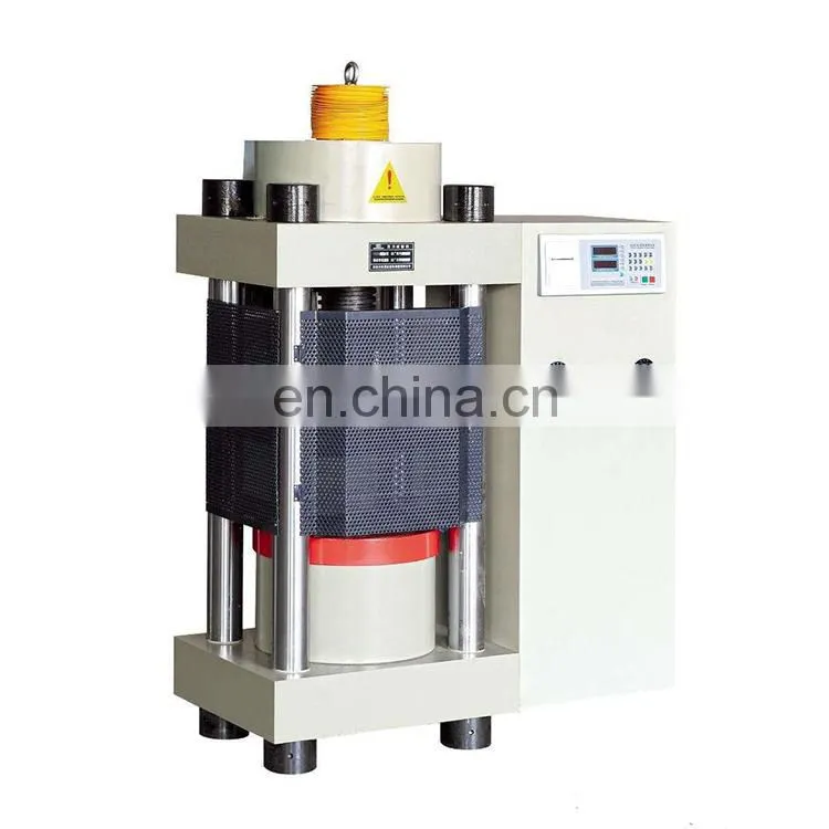 Cement block concrete compressive strength testing machine price
