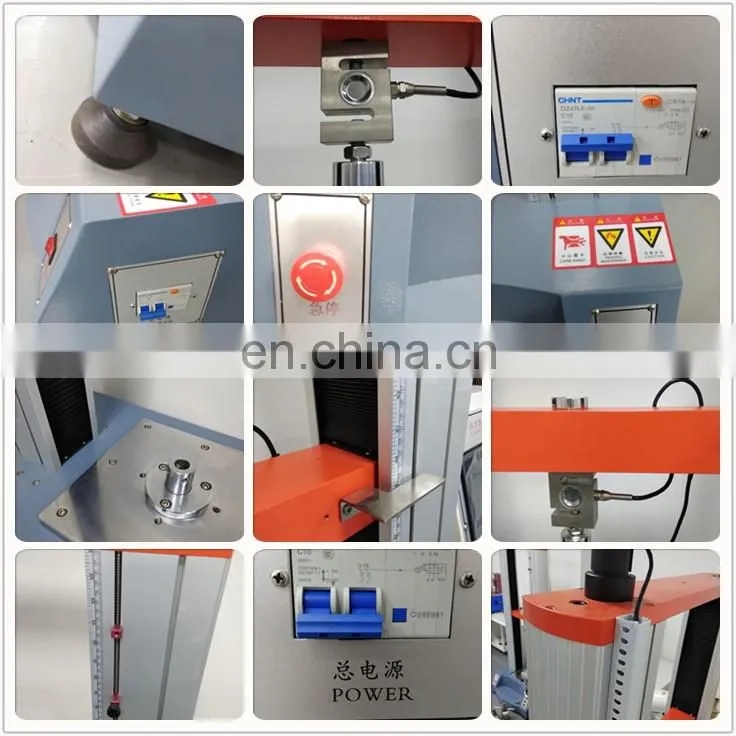 Physics tensile strength testing machine
