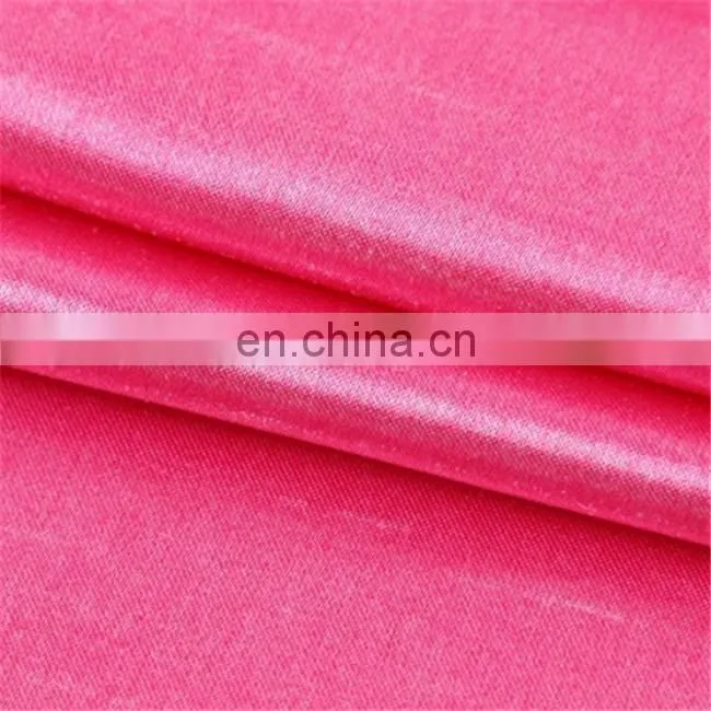 Chinese wholesale 75D*160D slub satin fabric for dresses