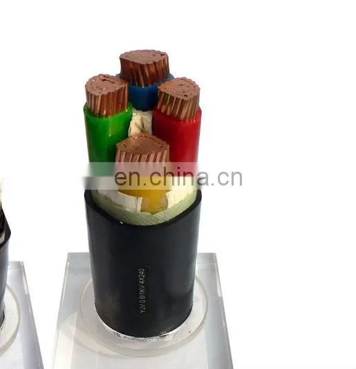 Copper Conductor PVC Insulated and Sheath Electric Cable 240mm2