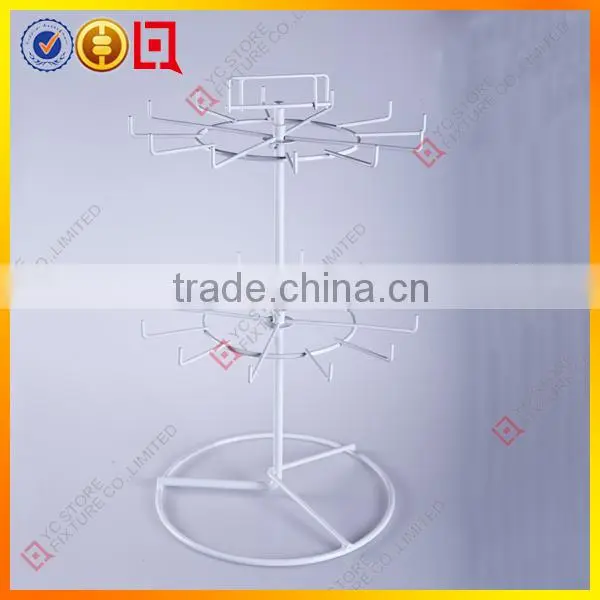 Hanging sock metal rack with four wheels
