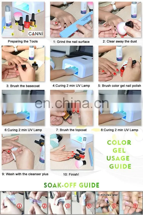 5123x CANNI Newest Shiny Glitter Topcoat Fast Dry 16ml Matte Topcoat Soak Off UV Gel Polish Private Label Varnish