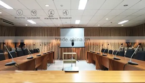 High quality wired microphone digital discussion conference system---Yarmee