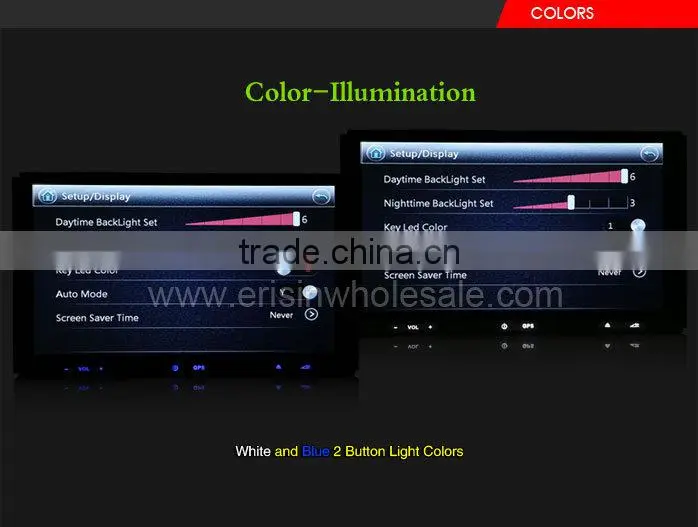 ES7051M 7" 2 Din Car DVD Player with 3G GPS Radio VMCD Win8 UI