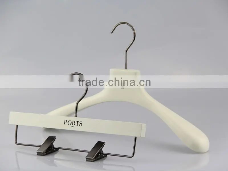 matched sets wooden hanger custom wooden hanger with long hook