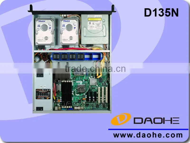 1U rack mount chassis server case D135N