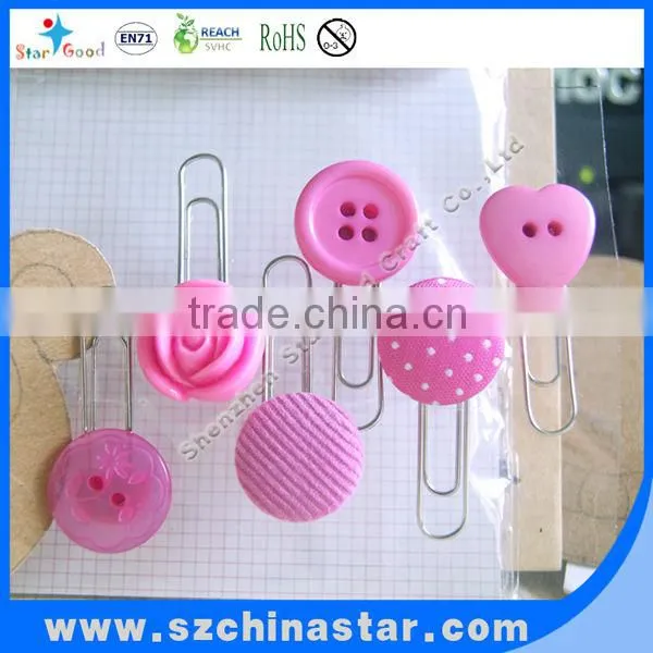 Innovative office product PET file clips stationery wholesale clip