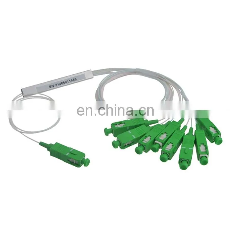 YaTai whole sale1x8 fc type c fiber optic plc splitter without connector