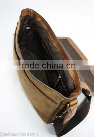 high quality leather messenger computer bags