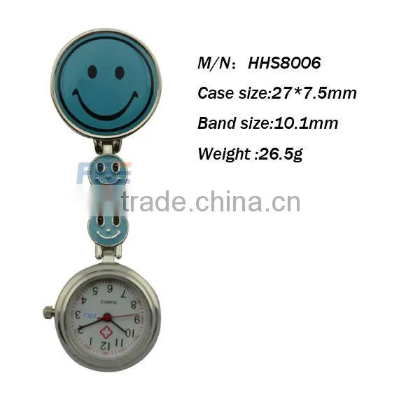 2013 digital medical nurse watch smile face nurse watch