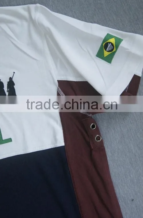 polo shirt with embroidery logo from factory/Polo wear for brazil