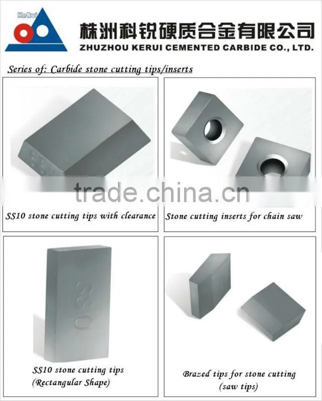 square inserts carbide blanks with hole