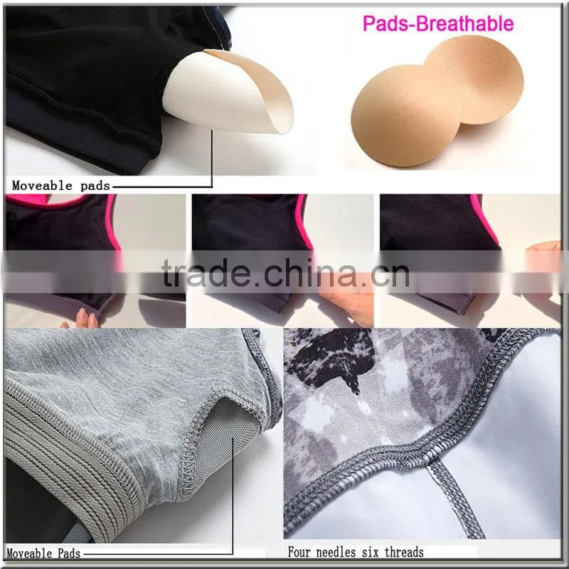 Custom Sublimation Sports Bra with printing