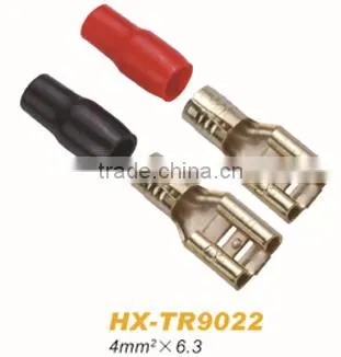 Auto Audio High Quality Red And Black Color Push Type Speaker Terminal