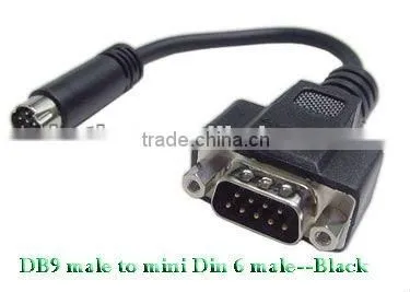 DB9 / Mini DIN 6 Cable