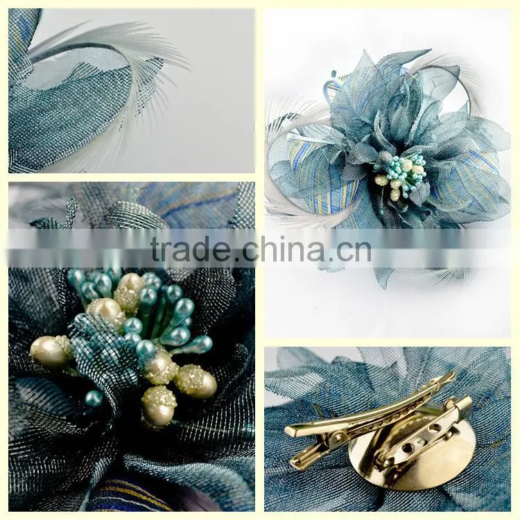 Wholesale direct buy china cheap vintage flower hirpins brooch in bulk