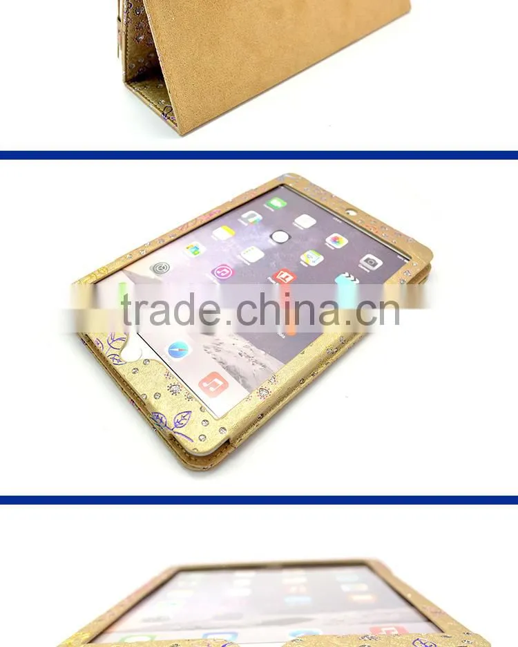 Twinkling Rose Garden Tablet Case For iPad Pro