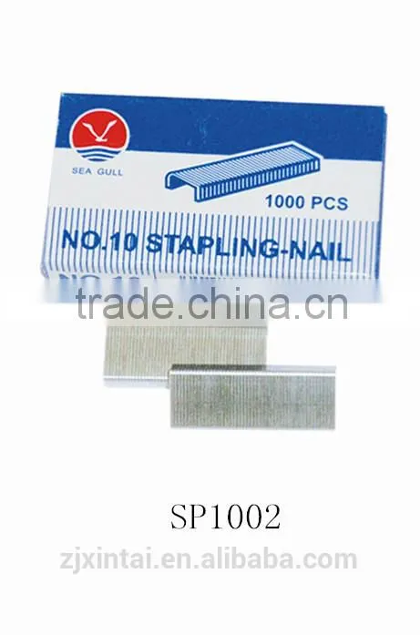 Hot Selling Metal Wire Material and Silver Color Staples
