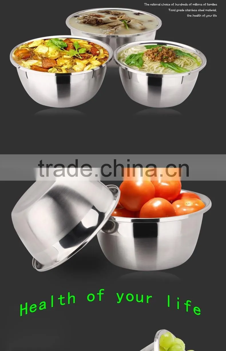 big fruit basin/ stainless steel vegetable container/ kitchen accessories