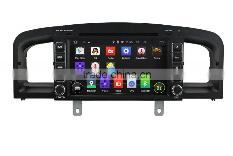 factory customize quad core Android 4.4 touch screen navigation car dvd mp3 player for 620