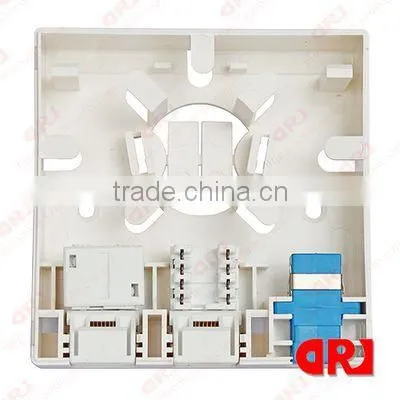 cat5e single port plastic surface mount box