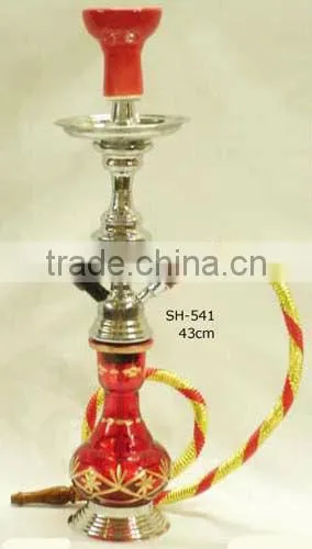 Glass & Metal Hukka