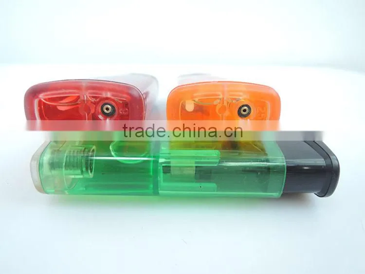 mini design translucent disposable windproof lighter