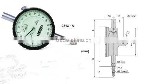 digital dial test precision indicator 2830-1/2313-1A