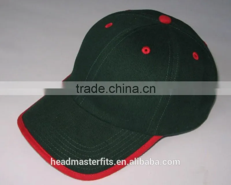 Custom logo blank pure color sandwiches plain sport cap soft baseball caps
