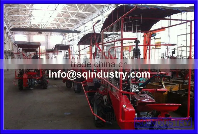 small sugarcane harvester